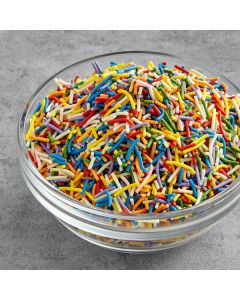 Supernatural Rainbow Crunchies All-Natural Sprinkles 25 lb.