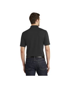 Port Authority K110 Dry Zone Unisex Customizable Deep Black Short Sleeve UV Moisture-Wicking Polo Shirt - Polyester - XL