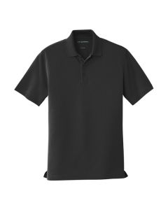 Port Authority K110 Dry Zone Unisex Customizable Deep Black Short Sleeve UV Moisture-Wicking Polo Shirt - Polyester - 4X