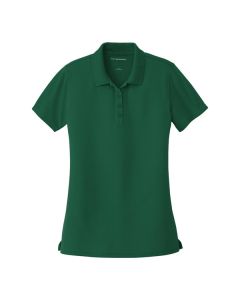 Port Authority LK110 Dry Zone Women's Customizable Deep Forest Green Short Sleeve UV Moisture-Wicking Polo Shirt - Polyester - M