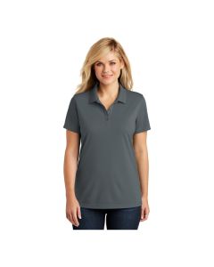 Port Authority LK110 Dry Zone Women's Customizable Graphite Short Sleeve UV Moisture-Wicking Polo Shirt - Polyester - XS