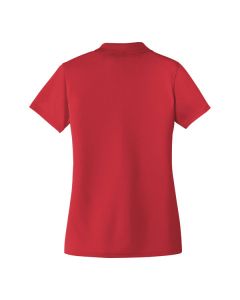 Port Authority LK110 Dry Zone Women's Customizable Rich Red Short Sleeve UV Moisture-Wicking Polo Shirt - Polyester - 4X