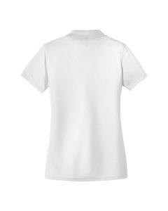Port Authority LK110 Dry Zone Women's Customizable White Short Sleeve UV Moisture-Wicking Polo Shirt - Polyester - XS