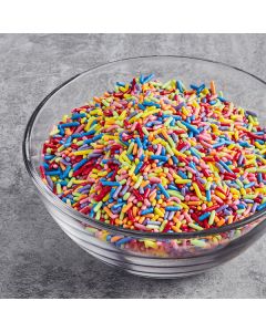 Supernatural Rainbow Softies All-Natural Sprinkles 25 lb.