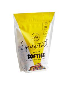 Supernatural Rainbow Softies All-Natural Sprinkles 1 lb. - 6/Case